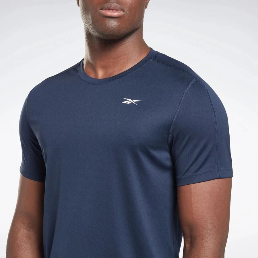 Reebok Prestatie Tech Tee Blue Heren - Foto 4