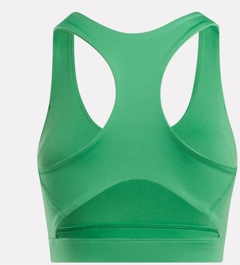 Reebok Classic Logo Sports Bra Green- Dames Green - Foto 3