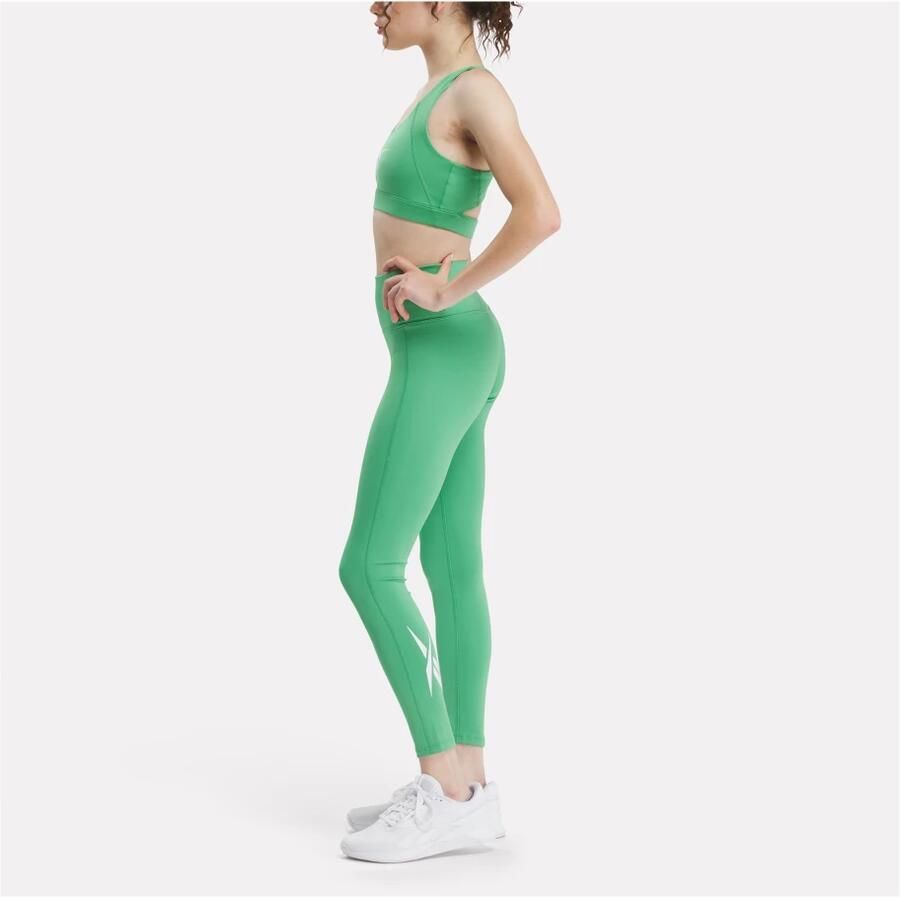 Reebok Classic Logo Sports Bra Green- Dames Green