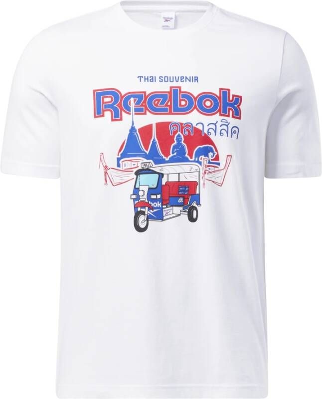 Reebok Thailand T-Shirt White Heren