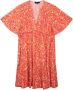 Refined Department Noor jurk koraal R2304336075-303 Rood Dames - Thumbnail 2