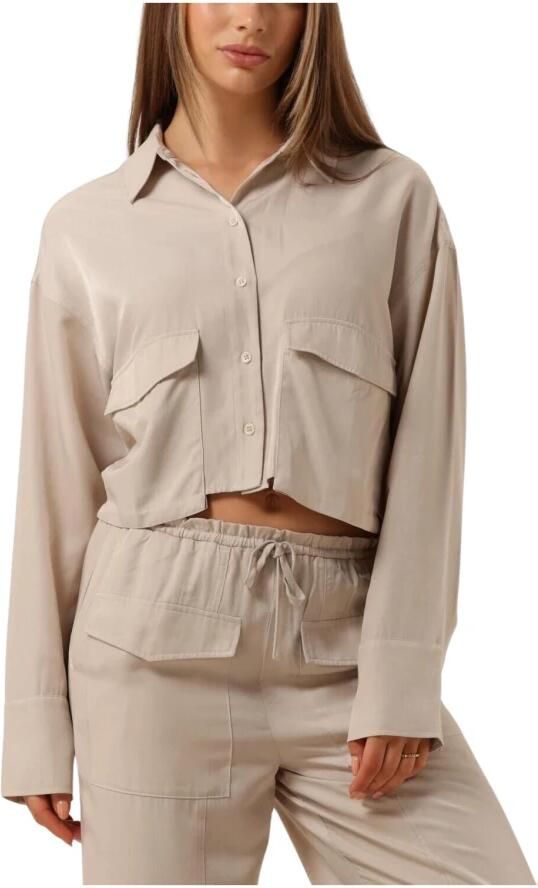 Refined Department Beige Blouse Tina Beige Dames - Foto 7