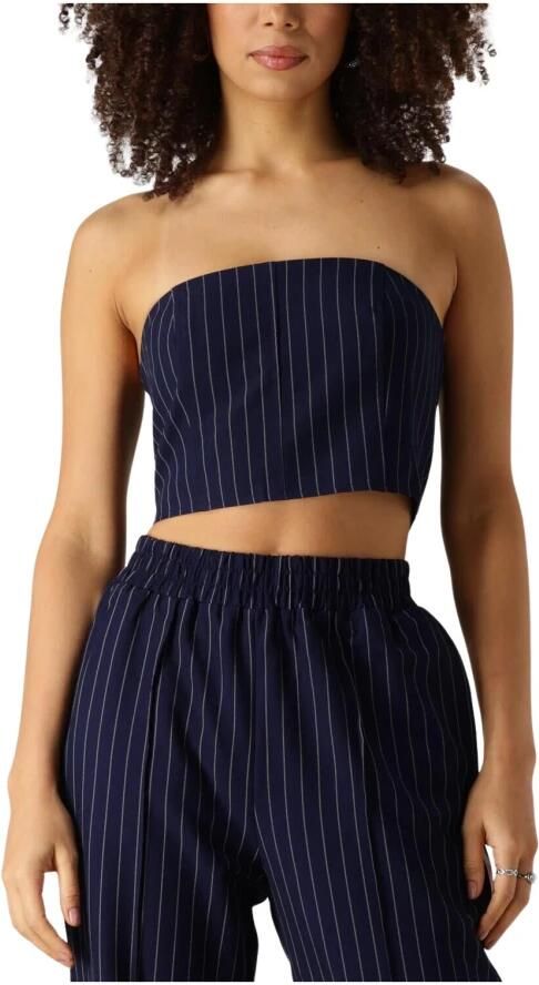 Refined Department Blauwe Eline Top voor Vrouwen Blue Dames - Foto 9