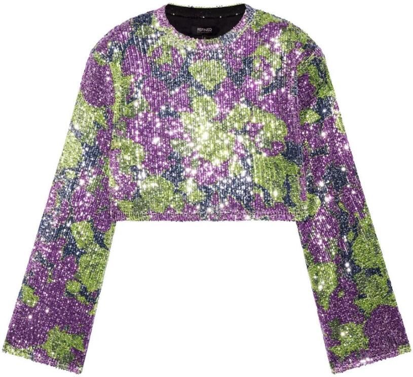 Refined Department Paarse Carina Top voor Vrouwen Purple Dames - Foto 11