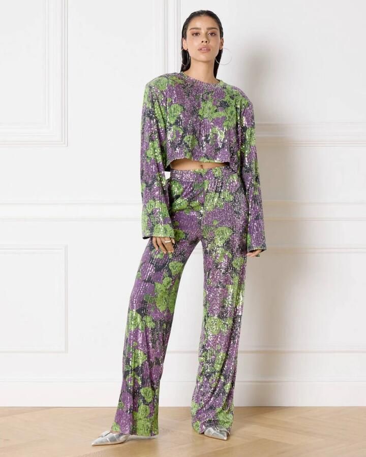 Refined Department Paarse Carina Top voor Vrouwen Purple Dames - Foto 5