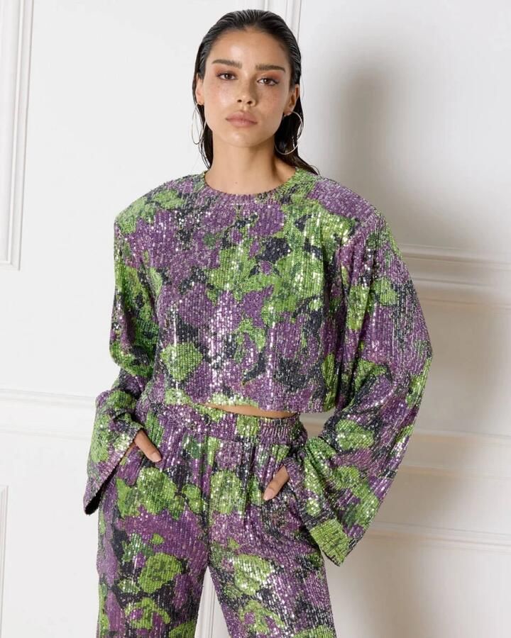 Refined Department Paarse Carina Top voor Vrouwen Purple Dames - Foto 6