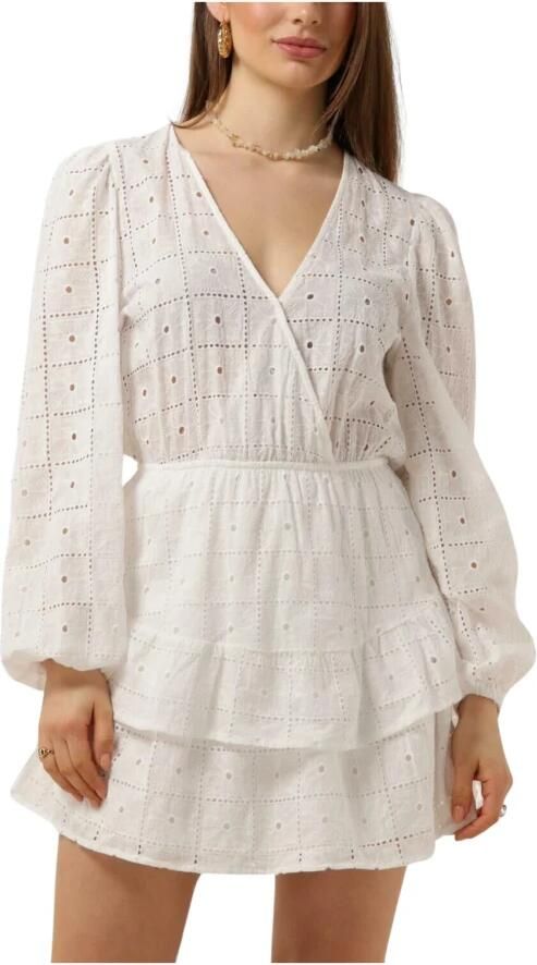 Refined Department Eloise Mini Jurk Elegant Wit White Dames - Foto 7