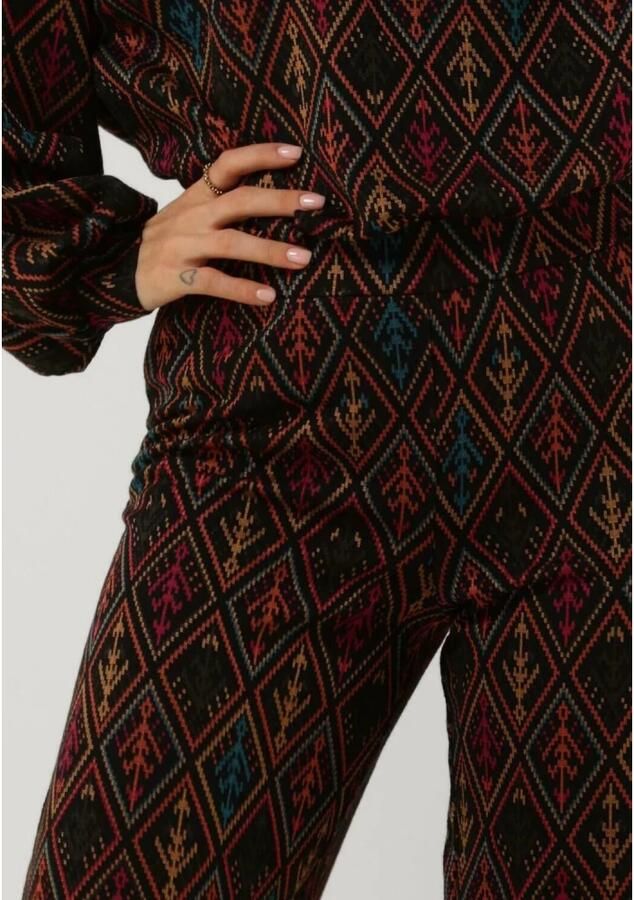 Refined Department Flared Zwarte Broek Abba Black Dames - Foto 2