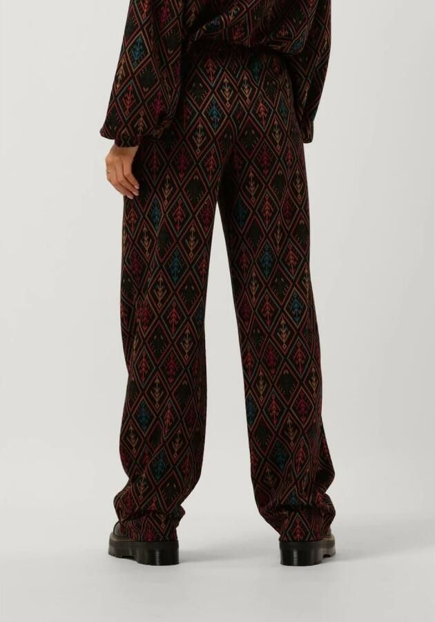 Refined Department Flared Zwarte Broek Abba Black Dames - Foto 3