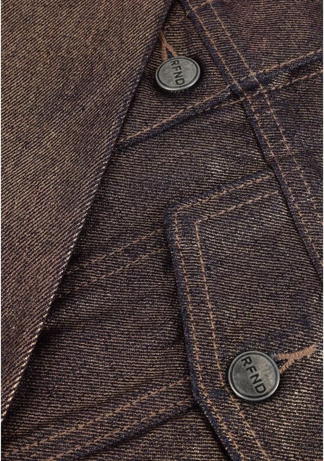 Refined Department Gouden Mini Jurk met Metallic Touch Yellow Dames