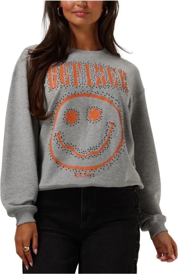 Refined Department Jane Dames Sweater Vest Grijs Gray Dames - Foto 3