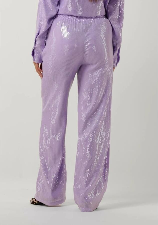 Refined Department high waist loose fit pantalon lila - Foto 2