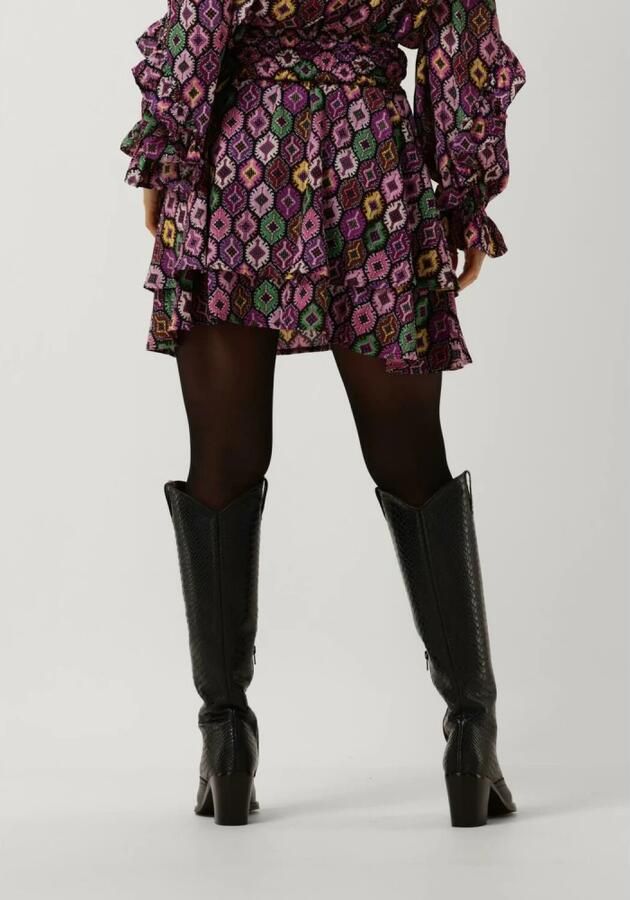 Refined Department Lisa Minirok Zwart Black Dames - Foto 2