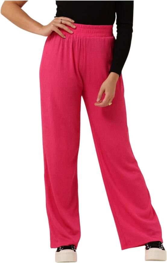 Refined Department Wijde Pijp Jersey Broek Pink Dames - Foto 5