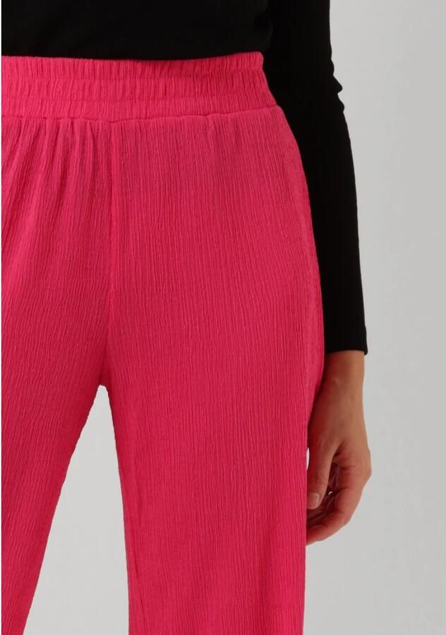 Refined Department Wijde Pijp Jersey Broek Pink Dames - Foto 4
