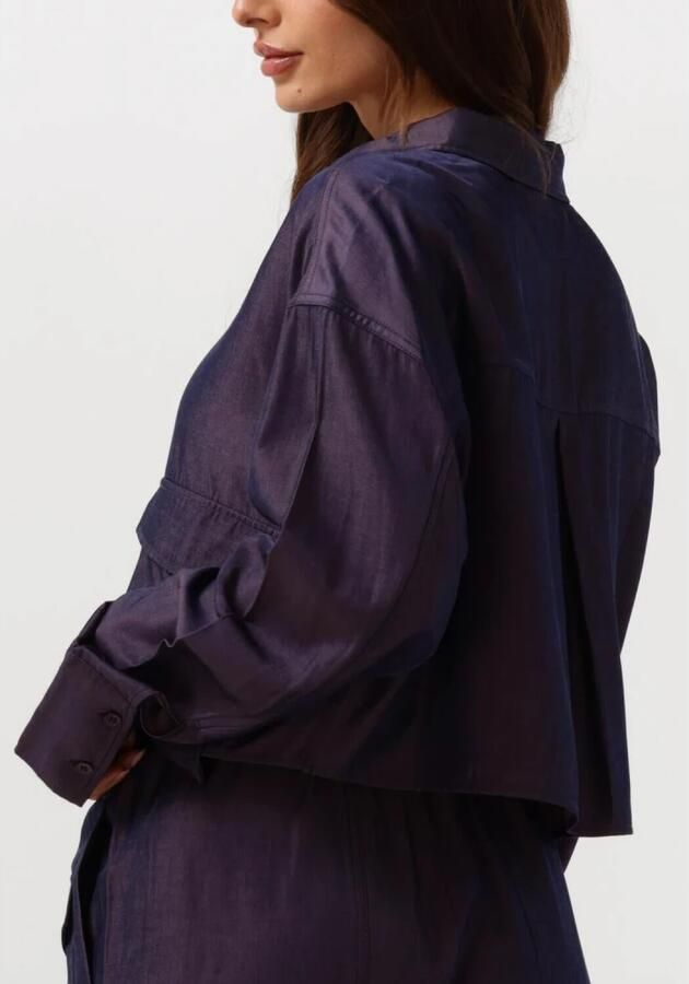 Refined Department Tina Blouse Lange Mouw Purple Dames - Foto 6