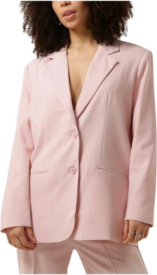 Refined Department Roze Fonkelende Blazer Pink Dames - Foto 3
