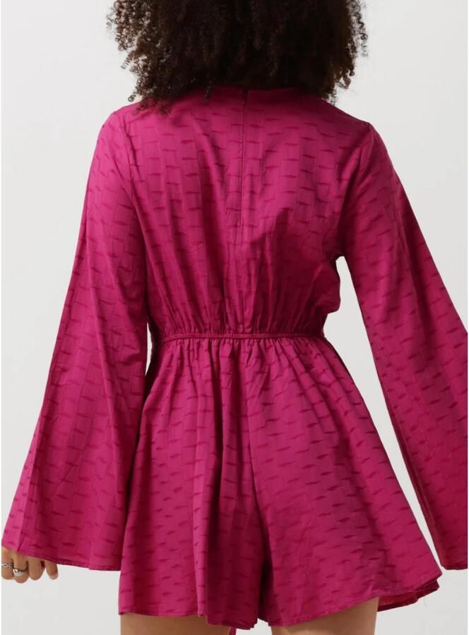Refined Department playsuit Lulu met all over print fuchsia