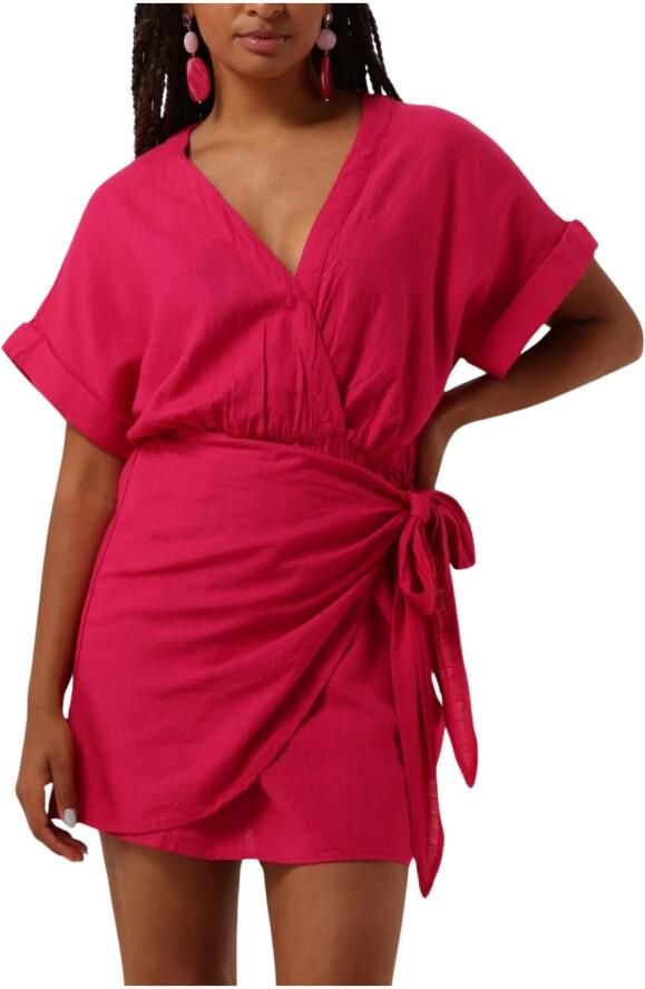 Refined Department x Vedder & Vedder jurk Seree fuchsia - Foto 3