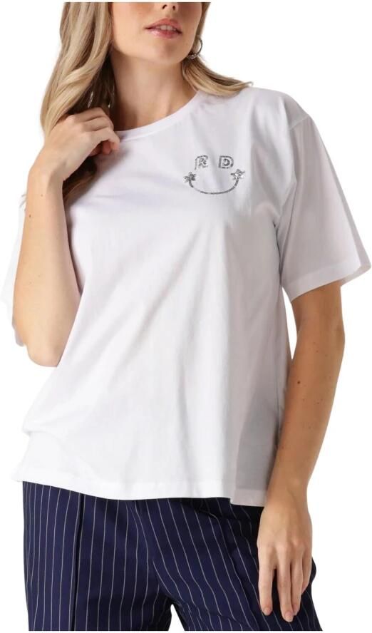 Refined Department Mexie T-Shirt Stijlvol R2411713588 White Dames - Foto 7