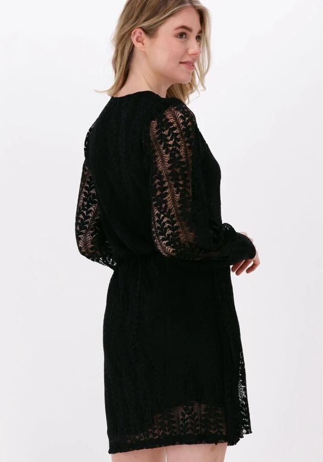 Refined Department Zwarte Mini Jurk Louisa Black Dames - Foto 3