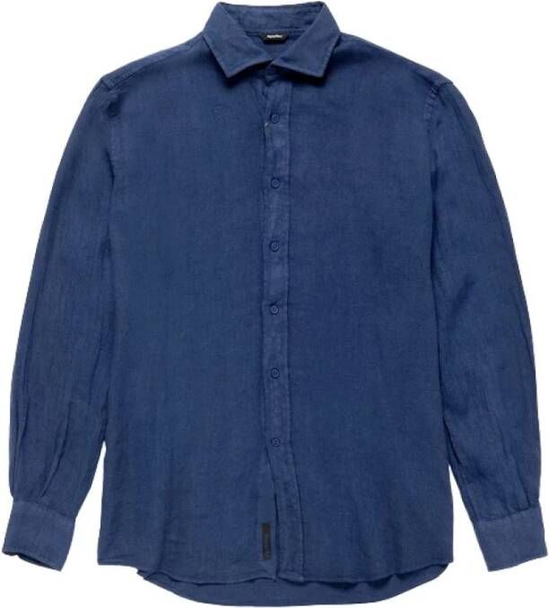 RefrigiWear Casual overhemd Blauw Heren