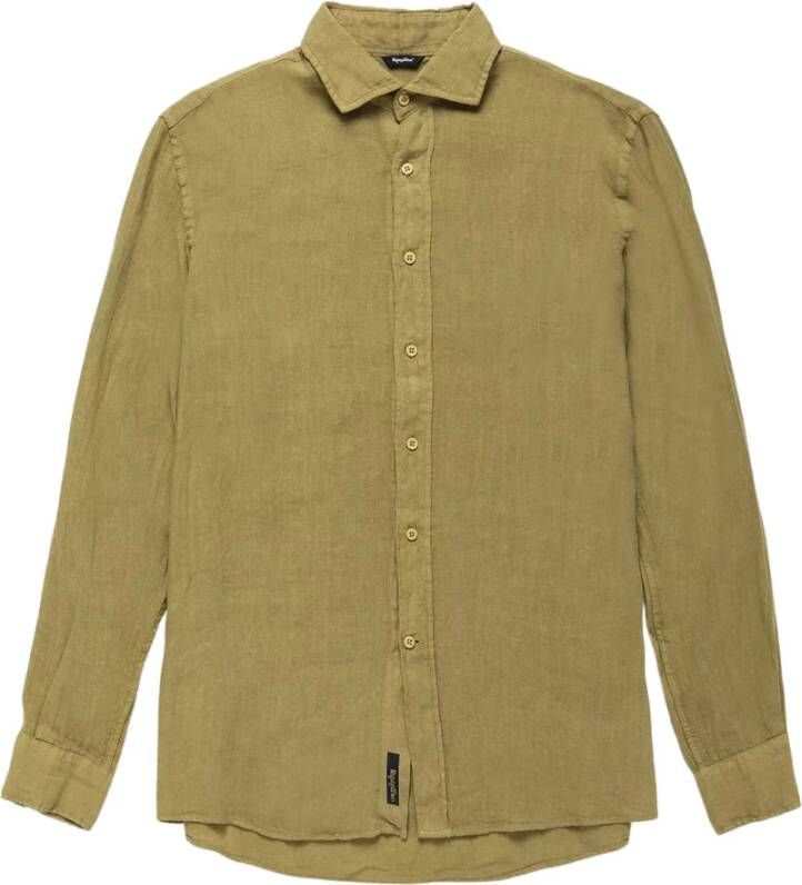 RefrigiWear Casual overhemd Groen Heren