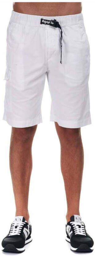 RefrigiWear White Cotton Short Wit Heren
