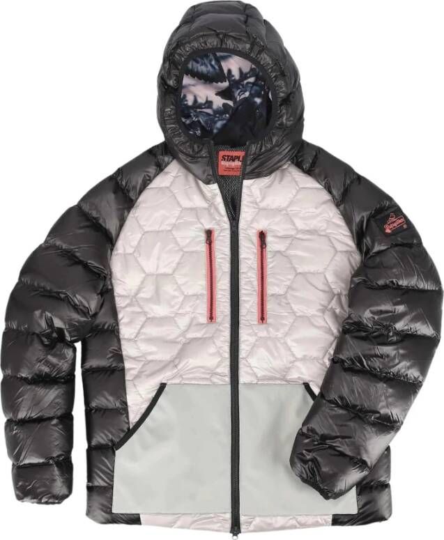 RefrigiWear Beperkte oplage Bubble-jas met Staple Pigeon Multicolor Heren