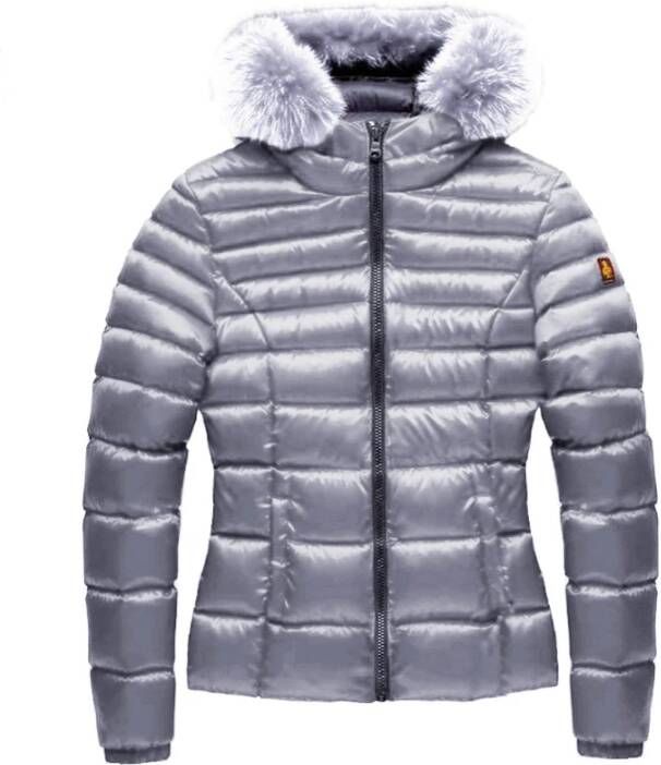 RefrigiWear Koelkoekje grijze polyamide jassen coat Grijs Dames