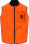 RefrigiWear Oranje Nylon Koelvest met Mesh Afwerkingen Oranje Heren - Thumbnail 1