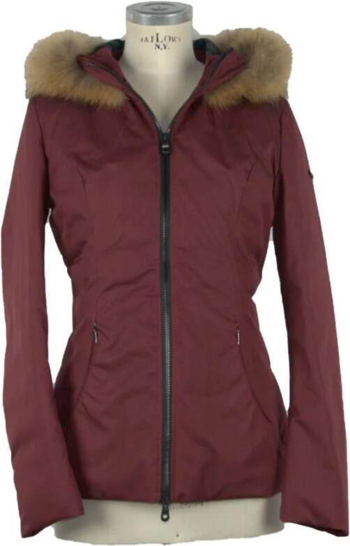 RefrigiWear Red Polyester Jackets & Coat Rood Dames