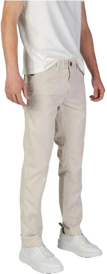RefrigiWear Beige Katoenmix Regular Fit Broek Beige Heren - Foto 3