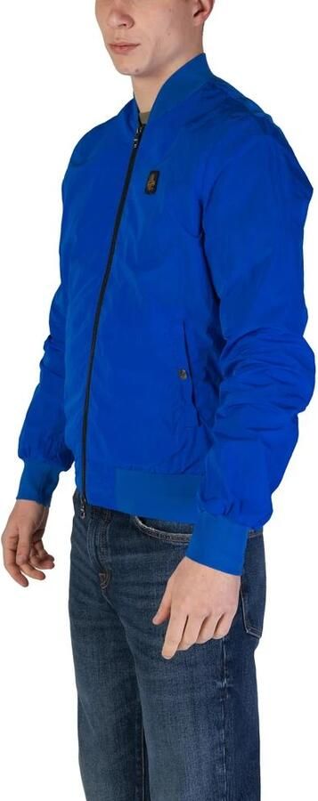 RefrigiWear Blauwe Polyamide Jas Herfst Winter Collectie Blue Heren - Foto 2