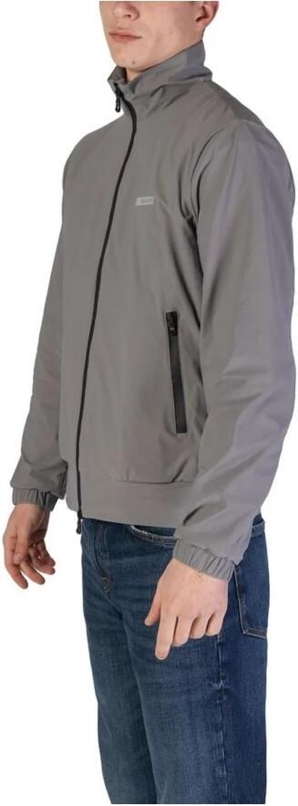 RefrigiWear Grijze Polyamide Jas Herfst Winter Collectie Gray Heren - Foto 2