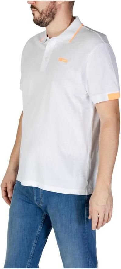 RefrigiWear Katoenen Polo Shirt Herfst Winter Collectie White Heren - Foto 3