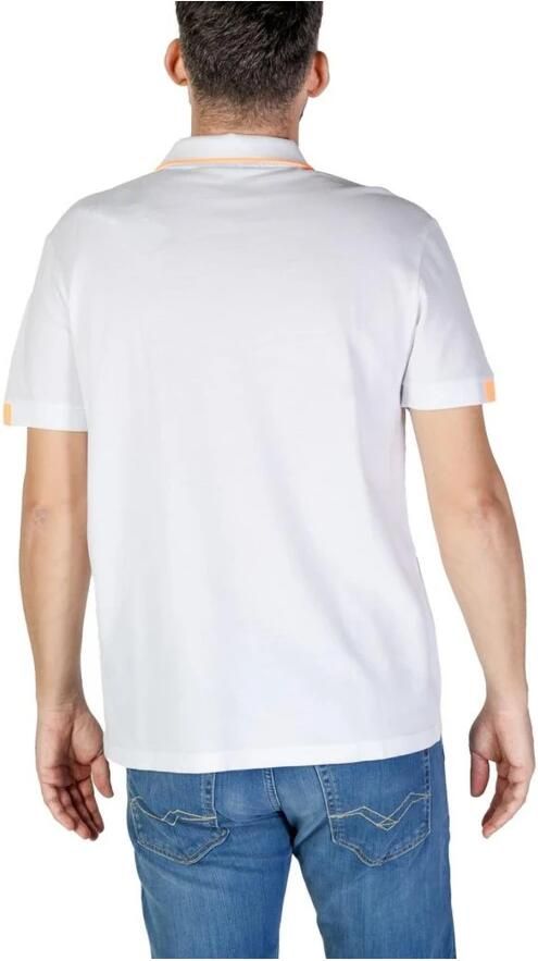 RefrigiWear Katoenen Polo Shirt Herfst Winter Collectie White Heren - Foto 2