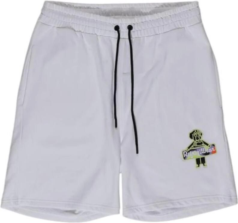 RefrigiWear Witte katoenen Bermuda shorts White Heren