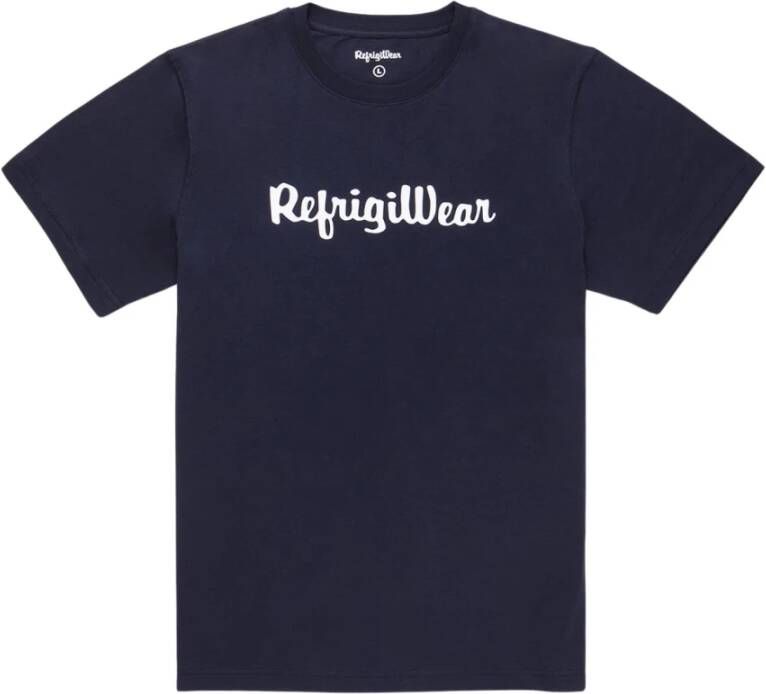 RefrigiWear T-Shirts Blauw Heren
