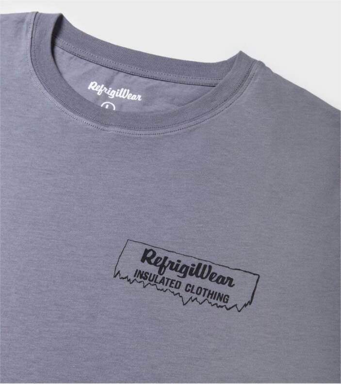 RefrigiWear T-Shirts Grijs Heren