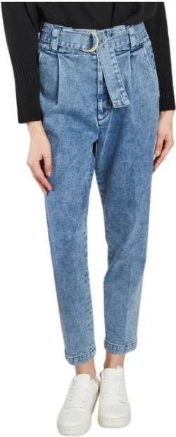 Reiko Hoge taille Ava jeans Blauw Dames