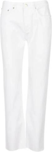 Reiko Milo Cotton Jeans White Dames
