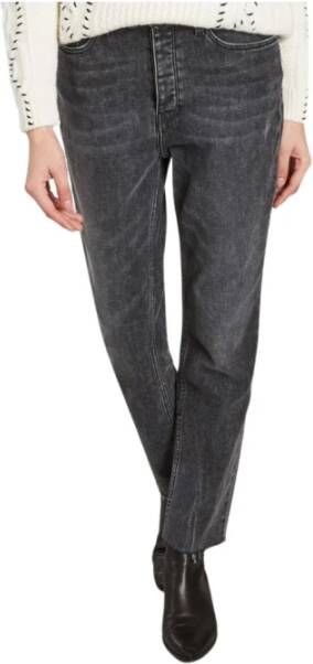 Reiko Milo High Waist 7 8 Length Jeans Blauw Dames