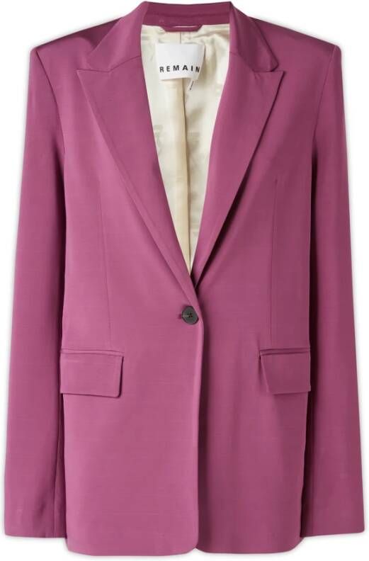 Remain Birger Christensen Blazers Purple Dames