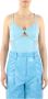 Remain Birger Christensen Blauwe Cut-Out Lingerie Style Body Blue Dames - Thumbnail 1