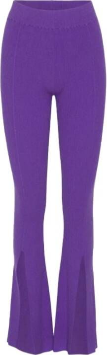 Remain Birger Christensen Brede broek Purple Dames