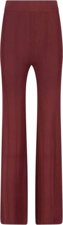 Remain Birger Christensen Brede broek Rood Dames