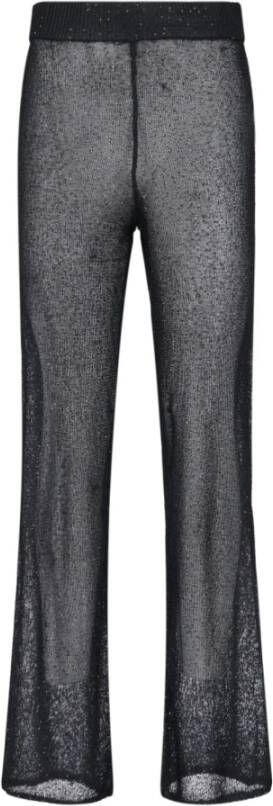 Remain Birger Christensen Brede broek Zwart Dames