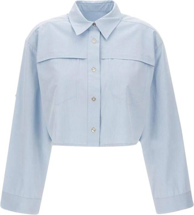Remain Birger Christensen Casual Shirts Blauw Dames