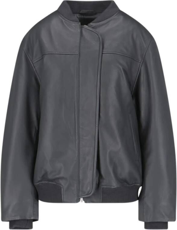 Remain Birger Christensen Leather Jackets Zwart Dames
